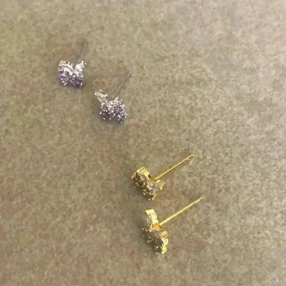 Free gift with purchase-S925 Lavender Butterfly Rhinestone Earring - Picture 9 of 10